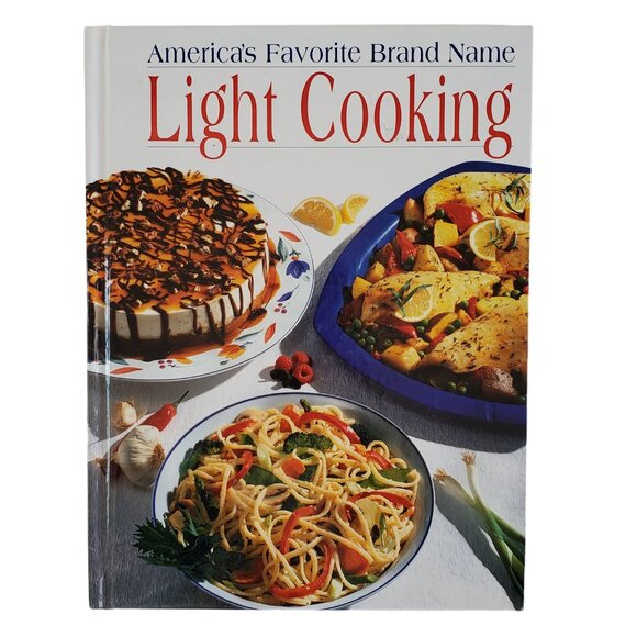 Light Cooking Cookbook  America's Favorite Brand Name Hardcover Illustrated - Picture 1 of 8